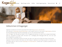 Tablet Screenshot of kageriget.dk